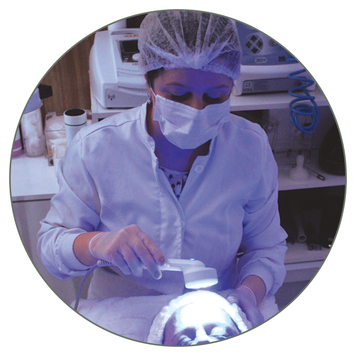 Foto limpeza de pele